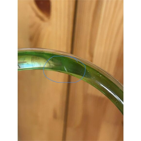 Diamond Star Corp Murano Style Hand Blown Art Glass 2 People Green Blue Eternal - Picture 7 of 9